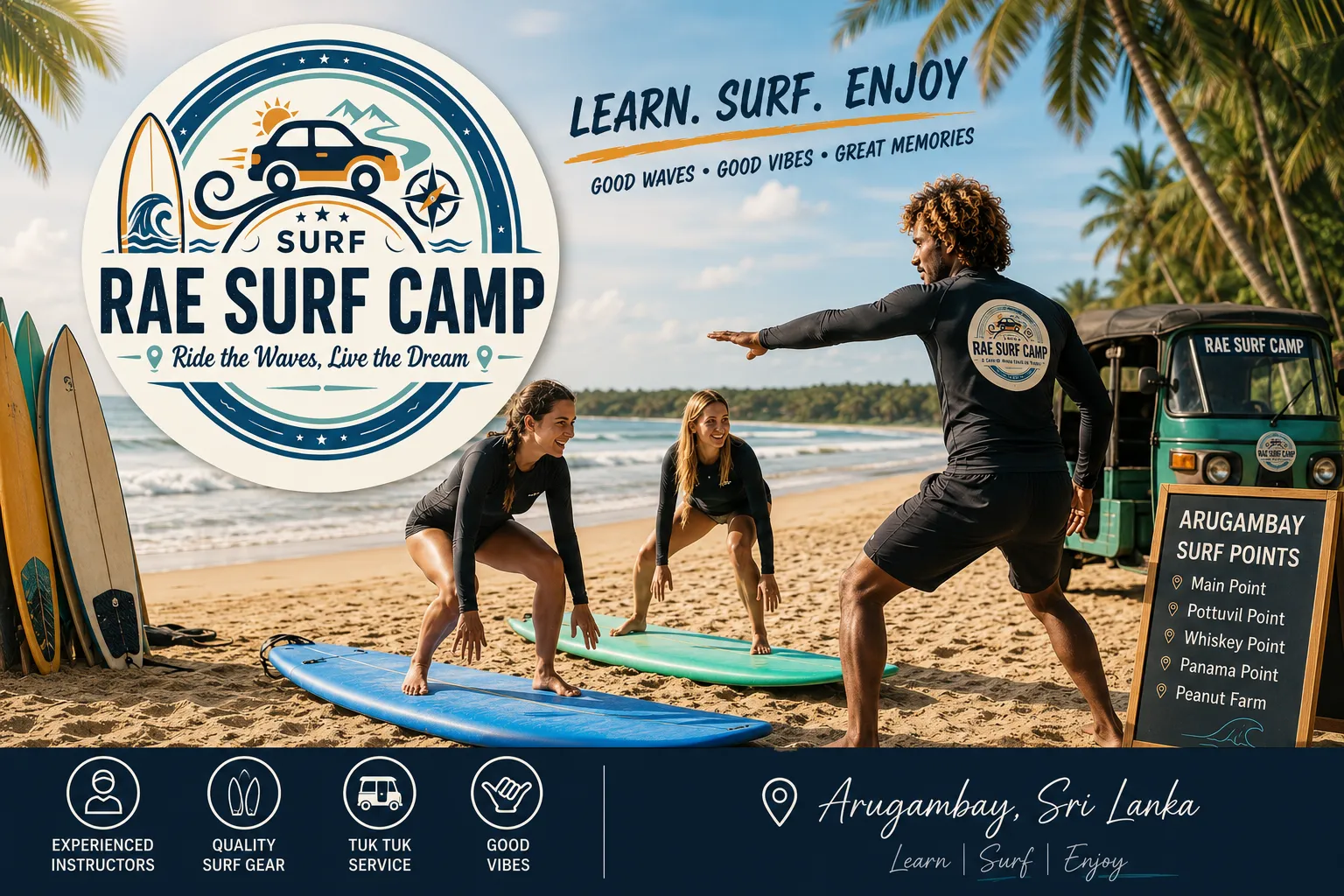 RAE Surf Camp