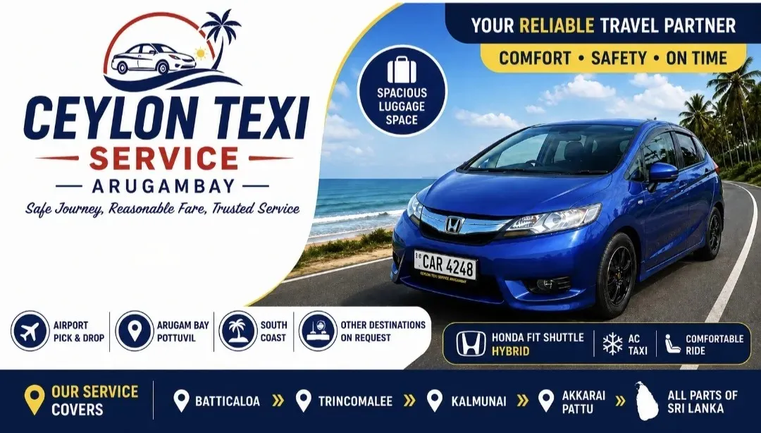 Ceylon Taxi Service Arugambay